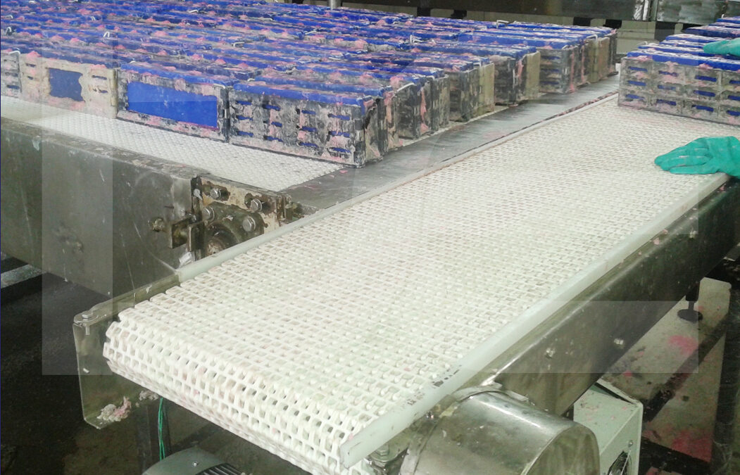 flat belt conveyors, cooling belt conveyors, soaps and detergents