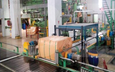 Fibre Bale Handling Systems Power Roller Conveyor